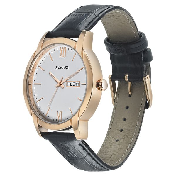 SON NP77031WL04 UTSAV SONATA GENTS WATCH SON NP77031WL04 UTSAV SONATA GENTS WATCH